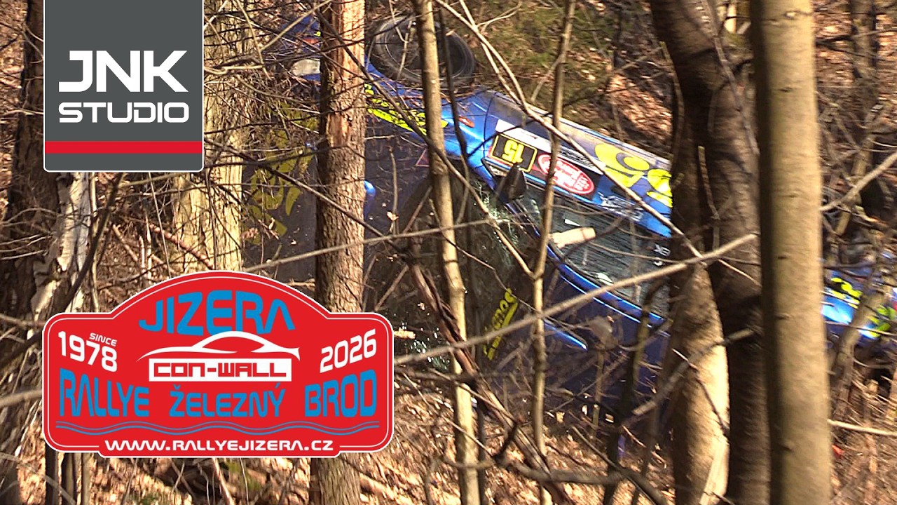 Best of CON-WALL Rallye Jizera Železný Brod 2026 (crash & action)