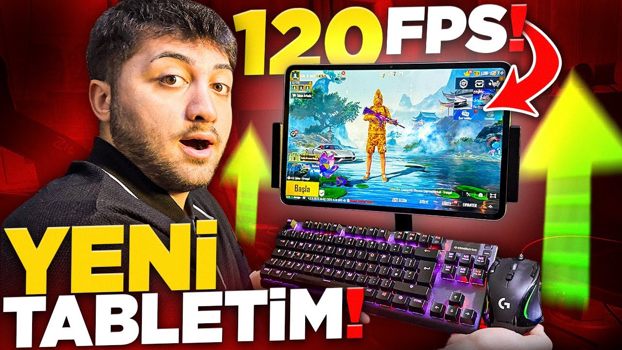 120 FPS TABLETE GEÇTİM! | PUBG Mobile