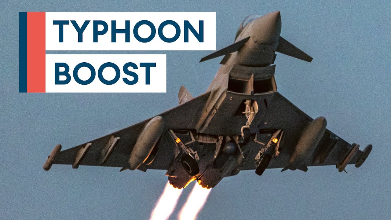 UK jets mobilise - RAF counter Russian drone threat over Poland