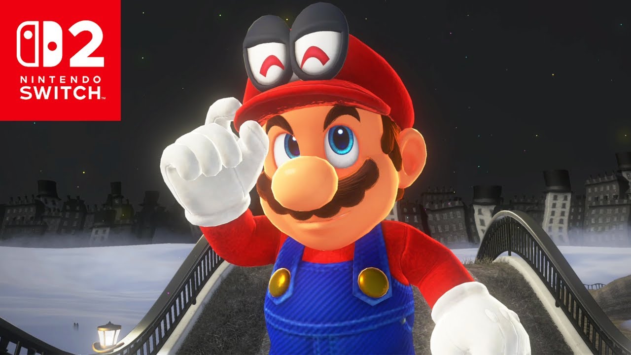 Super Mario Odyssey (Nintendo Switch 2) - 100% Walkthrough Part 1 - Bowser, Peach's Castle & Cappy!