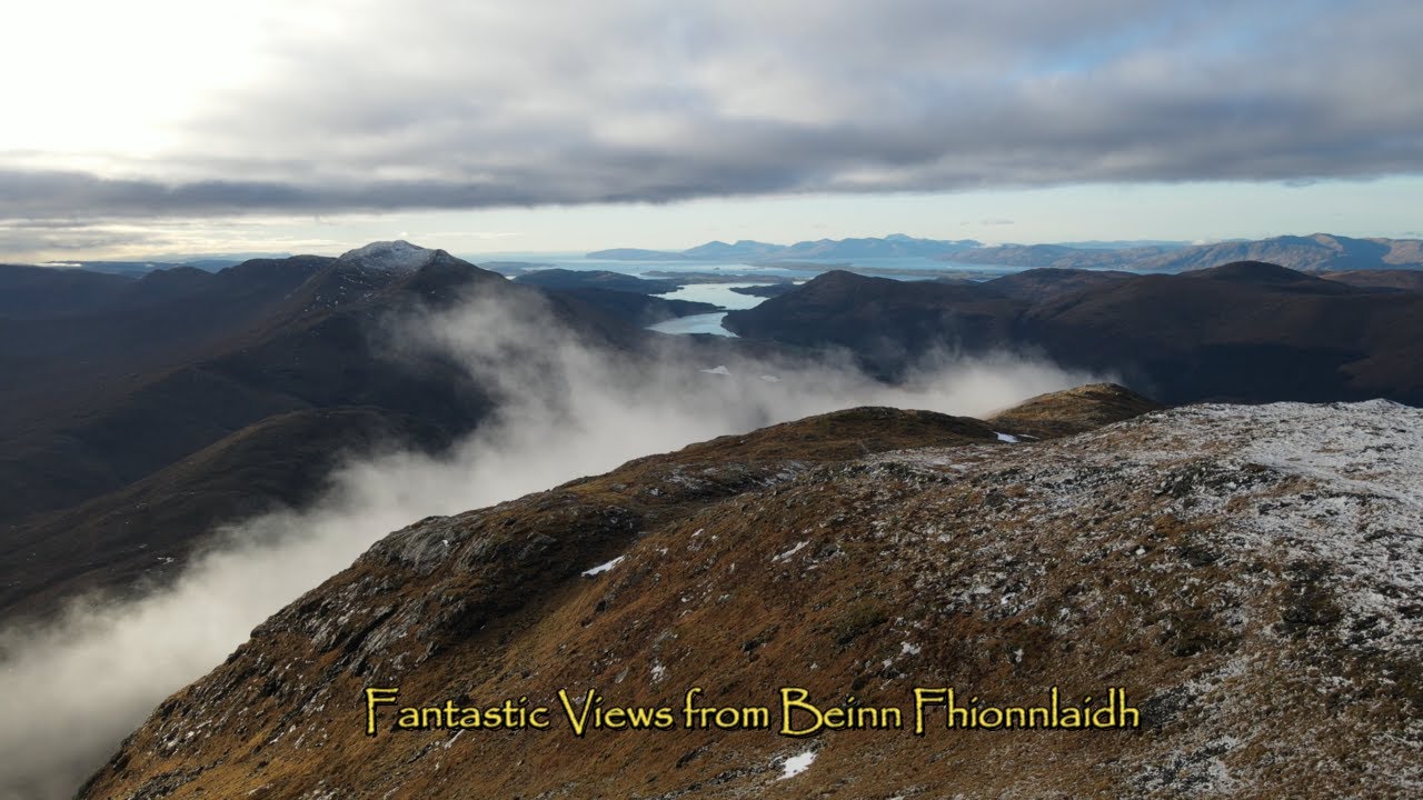 Beinn Fhionnlaidh  from Loch Creran  28.12.21