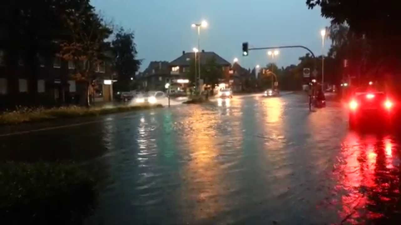 Unwetter in Münster am 28.07.2014