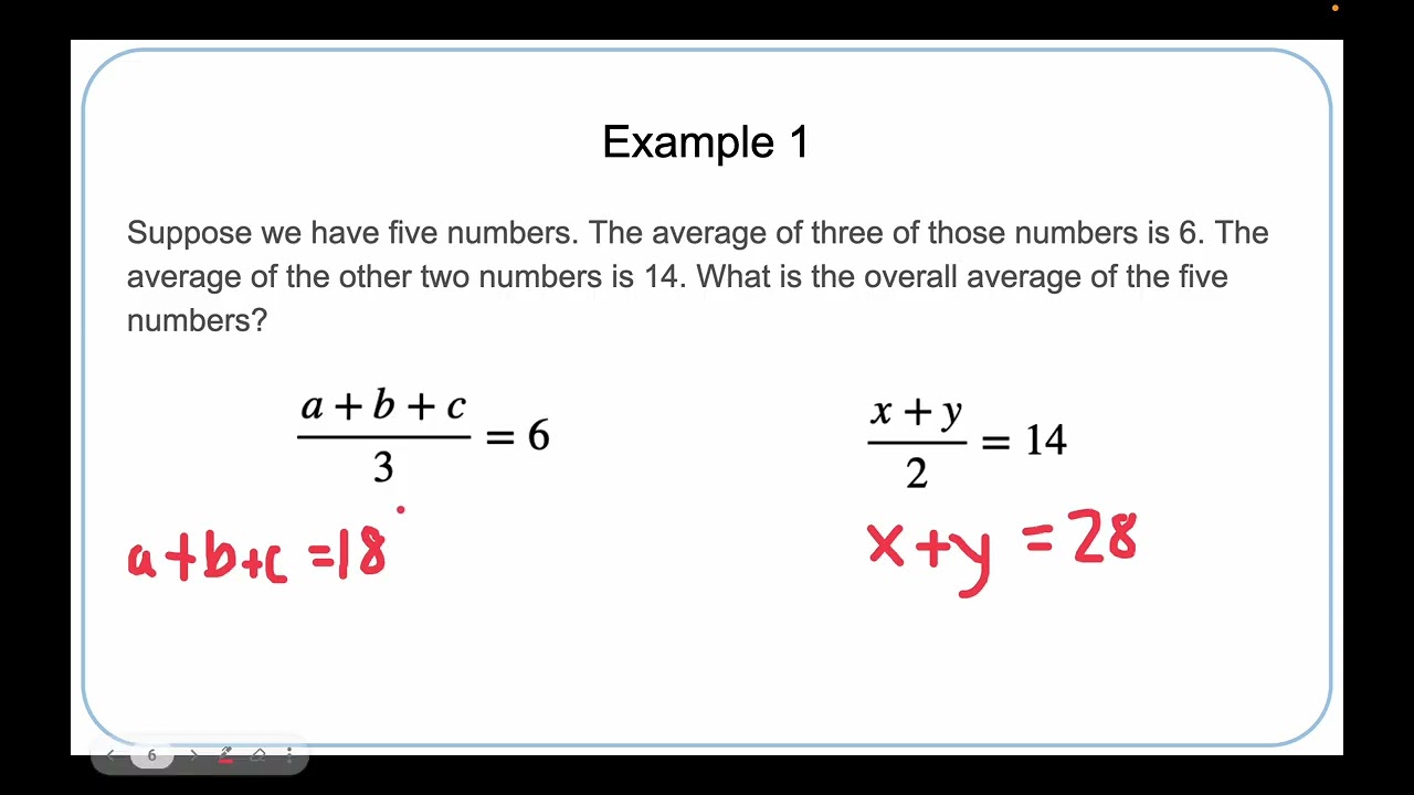 Lesson 41: Overall Average