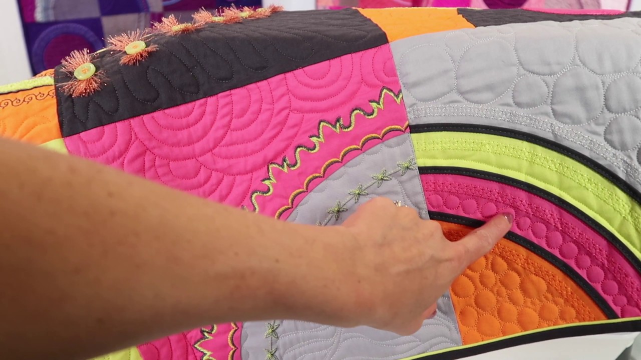 Pfaff quilt ambition 630 46 Free Motion Quilting
