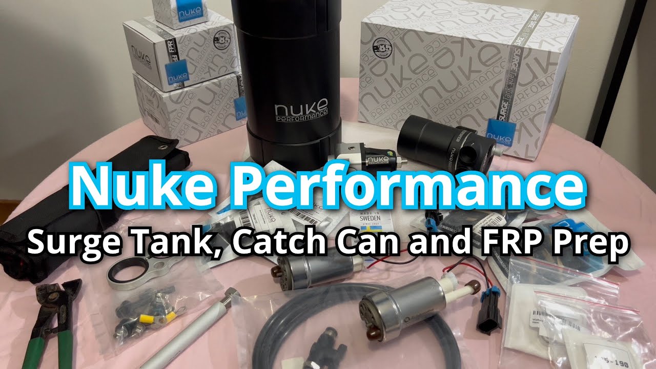 AWD Wagon Lexus GS Build Series - EP6- Nuke Performance Surge Tank, FRP, and Catch Can Prep