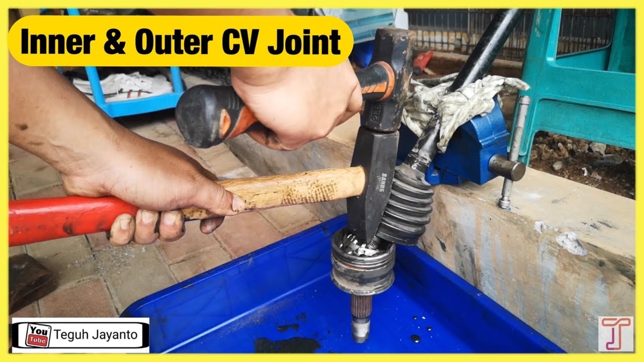DIY #42 : Bongkar Pasang CV Joint Inner & Outer |Pasang CV Joint Outer Tanpa Kekerasan | Spin 1.5 AT
