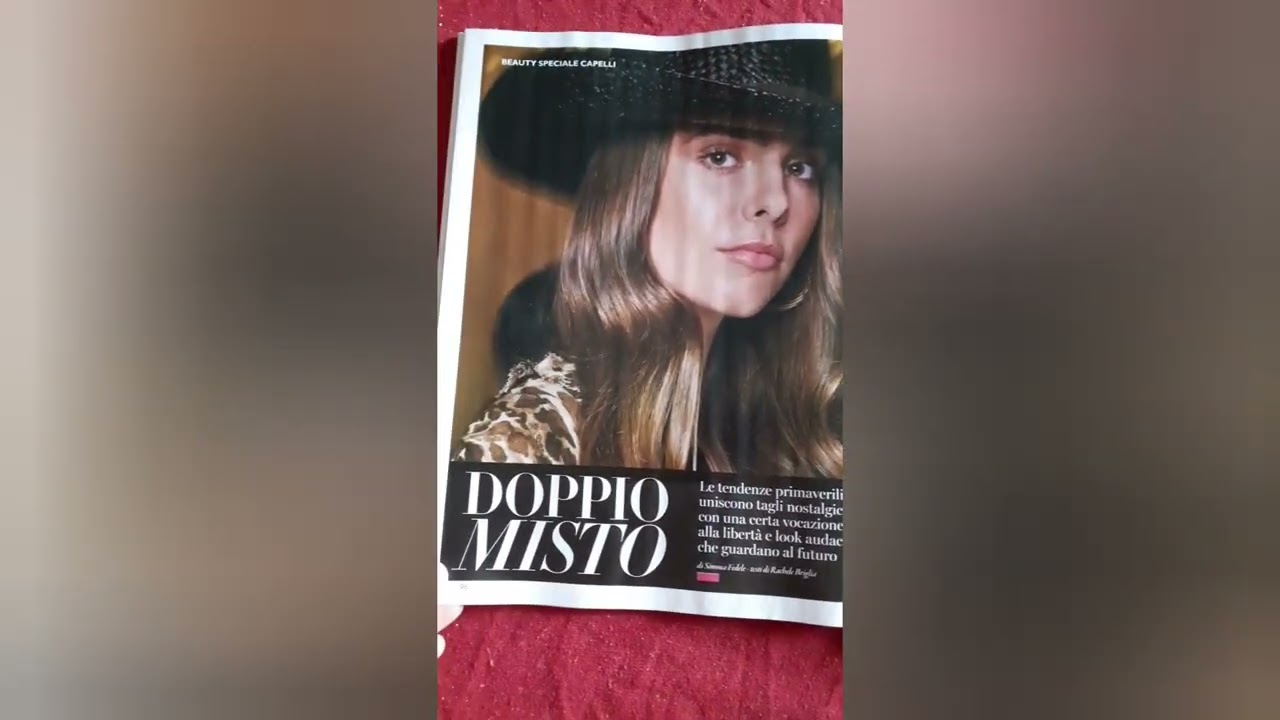 sfoglio rivista collaborazione con Pink Whispering asmr ita
