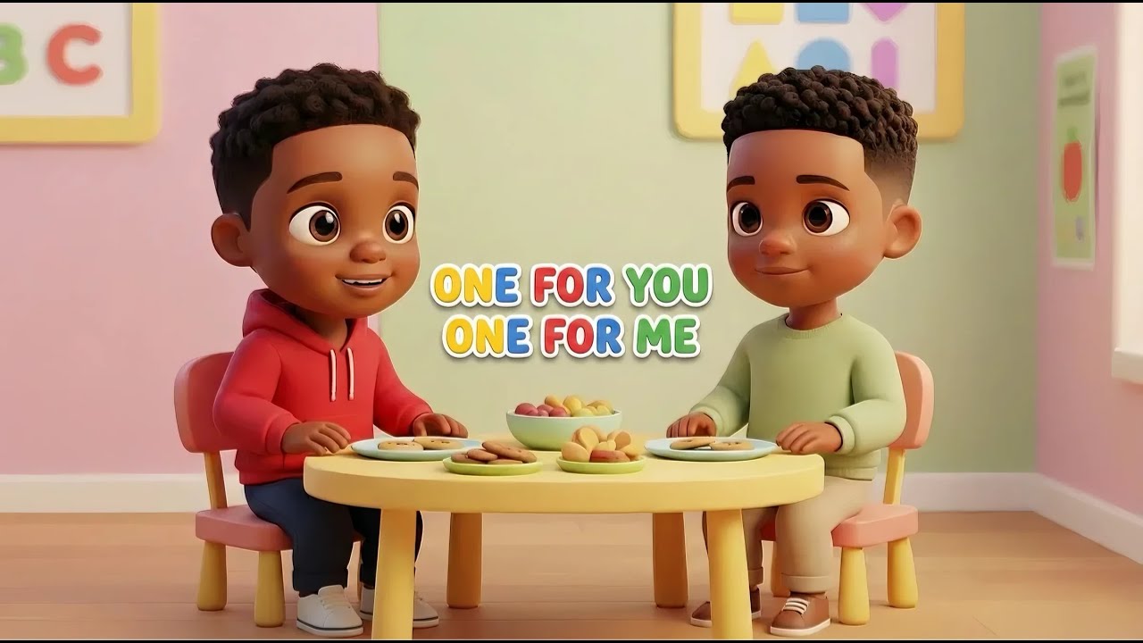 The Snack Count! 🥨 Kai & Keon Learn Counting & Sharing | Preschool Math & Social Skills