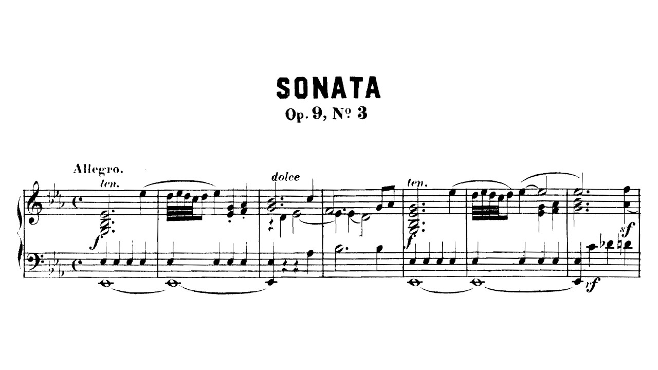 Muzio Clementi - Piano Sonata Op. 9 No. 3