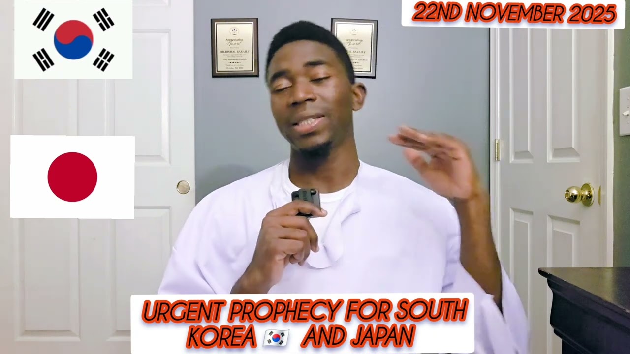 URGENT PROPHECY FOR SOUTH KOREA 🇰🇷 AND JAPAN PLANE CRASH || 22ND NOVEMBER 2025|| PEREZ NDI 