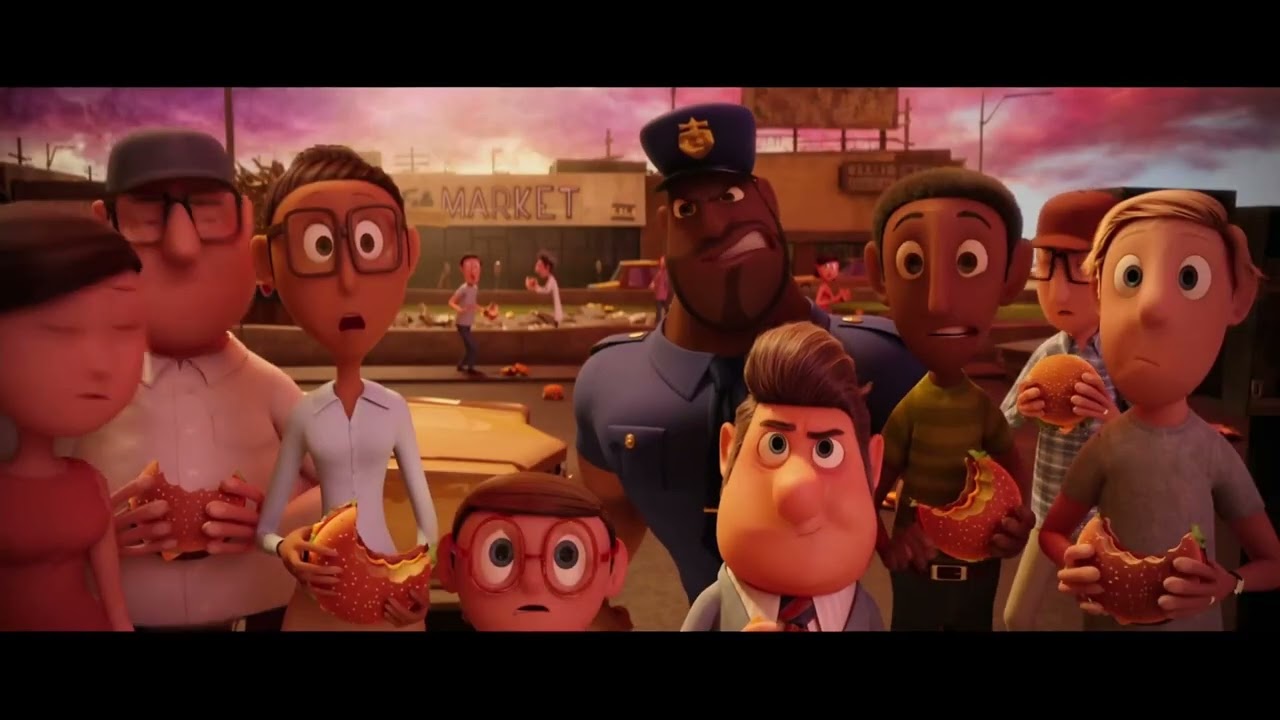 Cloudy With A Chance Of Meatballs Earl Arrest Flint Lockwood Twice