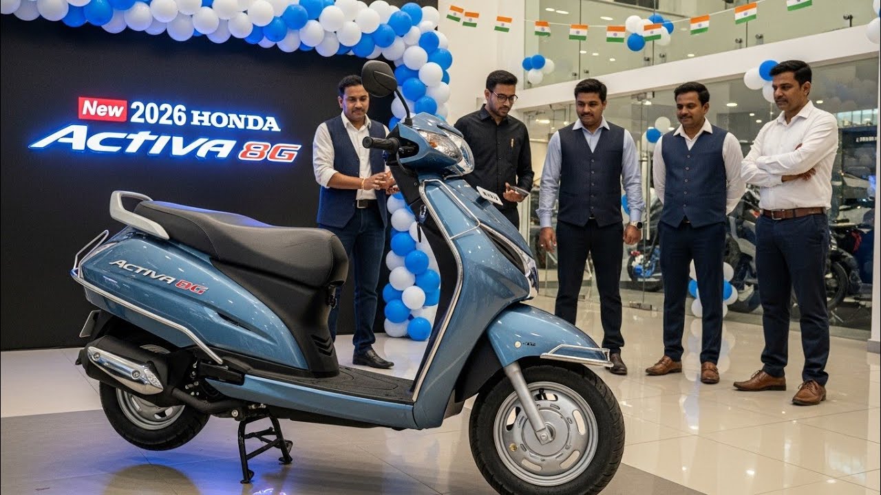 New 2026 Honda Activa 8G Finally Revealed 😱 | Mileage, Features & Price Will SHOCK You! 🔥