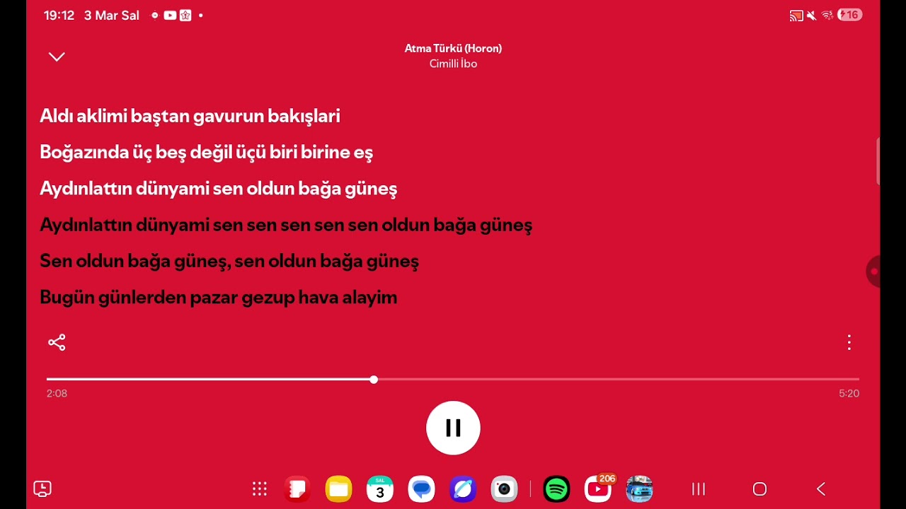Atma türkü (horon) cimilli ibo