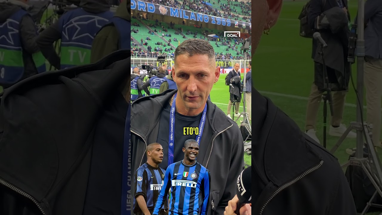 MATERAZZI ranks RONALDO, ETO'O and MILITO 🏆 #shorts