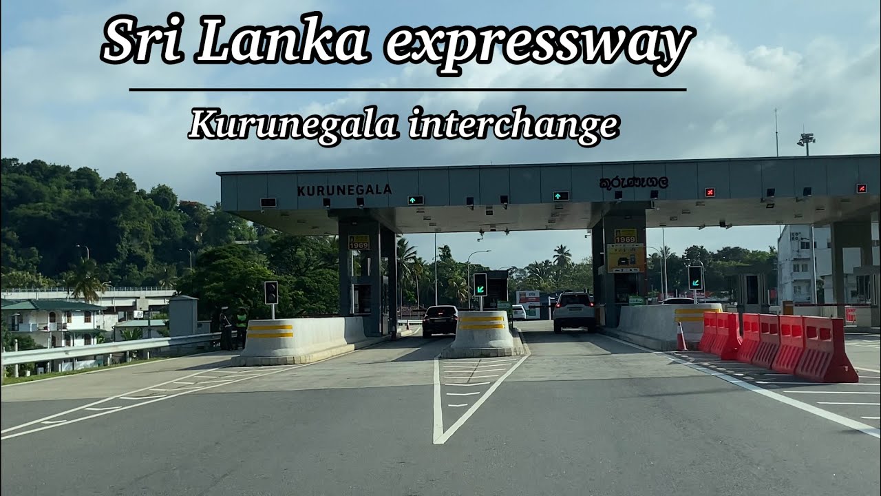 Driving in Sri Lanka || expressway || kurunegala exit || beautiful view in on the road ||