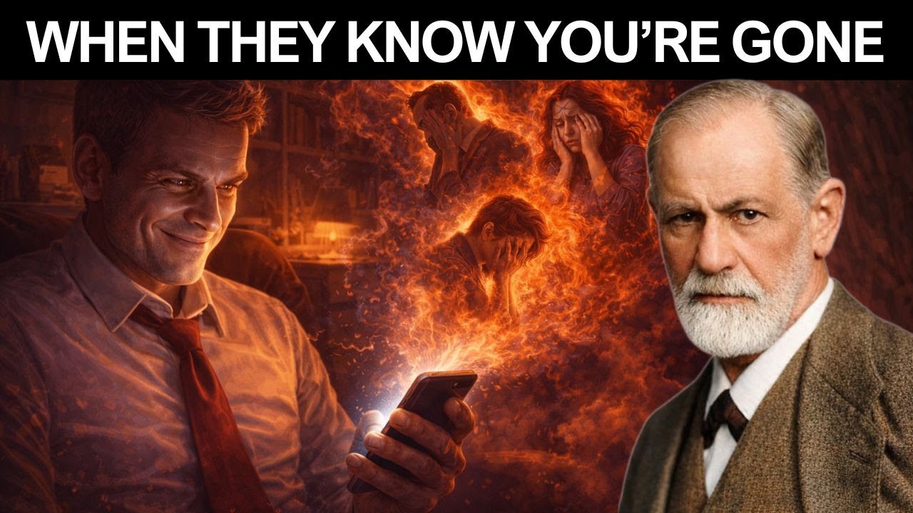 When The Narcissist Knows You Will Never Come Back, They Secretly Do This | Sigmund Freud