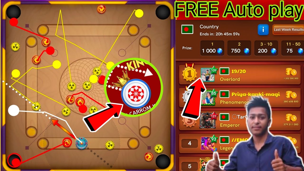 Carrom Pool Autoplay Hack Free Setup HowTo Use Autoplay Hack |Carrom Pool Free😱