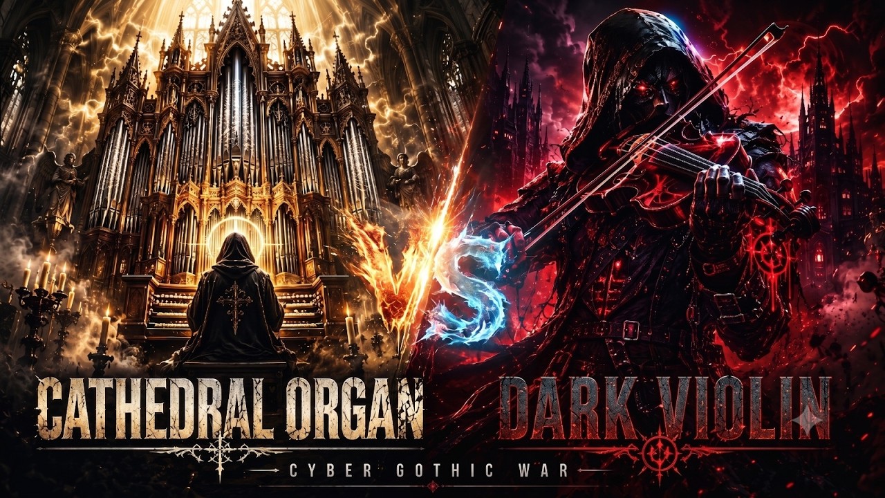 Cathedral Organ VS Dark Violin ⚔ Cyber Gothic War