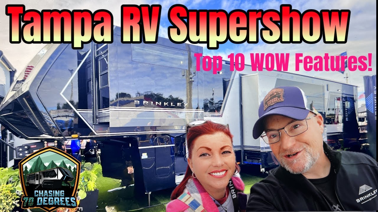 Top 10 cool new RV features at the Tampa RV Supershow!