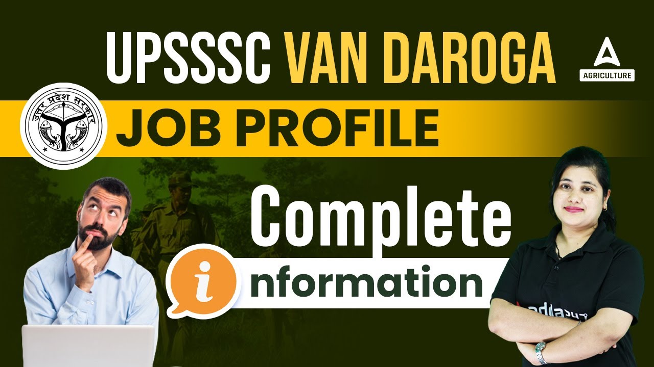 UPSSSC Van Daroga Job profile | Complete Information