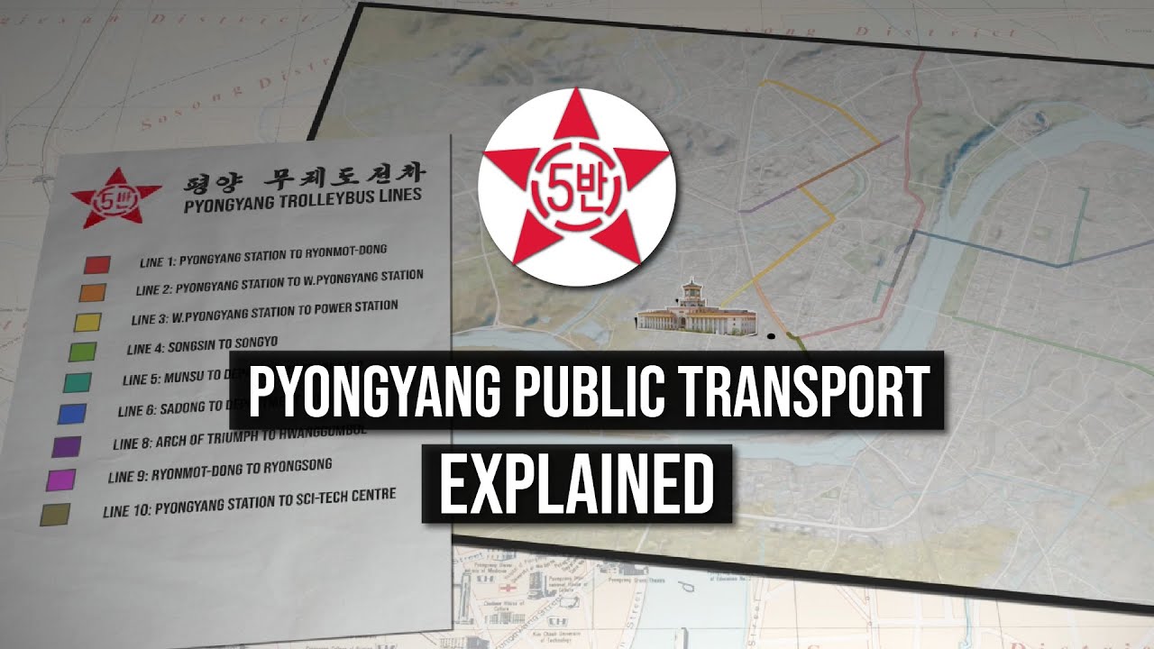 Pyongyang Public Transport EXPLAINED | Taxis, Trams & Trolleybuses