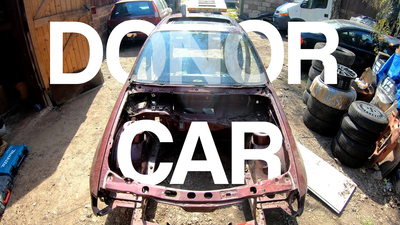 Ep.6 - Stripping Donor Car Part 1 - Sierra Sapphire Cosworth Barn Find Restoration