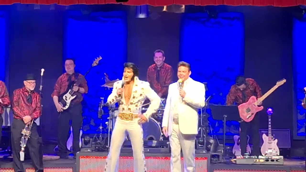 Dean Z performing as Elvis at Grand Country Music Hall 11/29/24