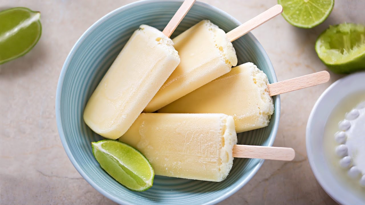 Recipe:  Orange-banana Smoothie Popsicles