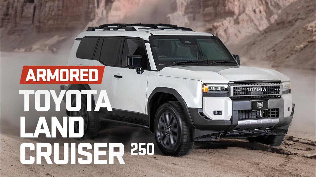 INKAS® Armored Toyota Land Cruiser 250 – Built for the toughest terrain!