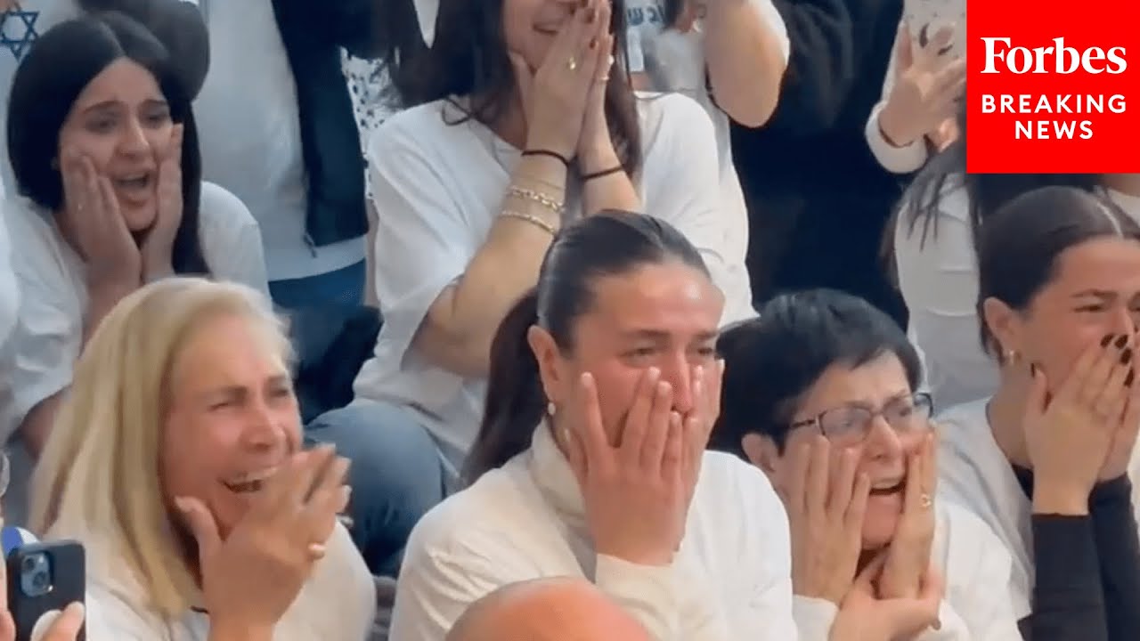 Friends And Family Of Freed Israeli Hostage Omer Shem Tov React To His Release From Hamas