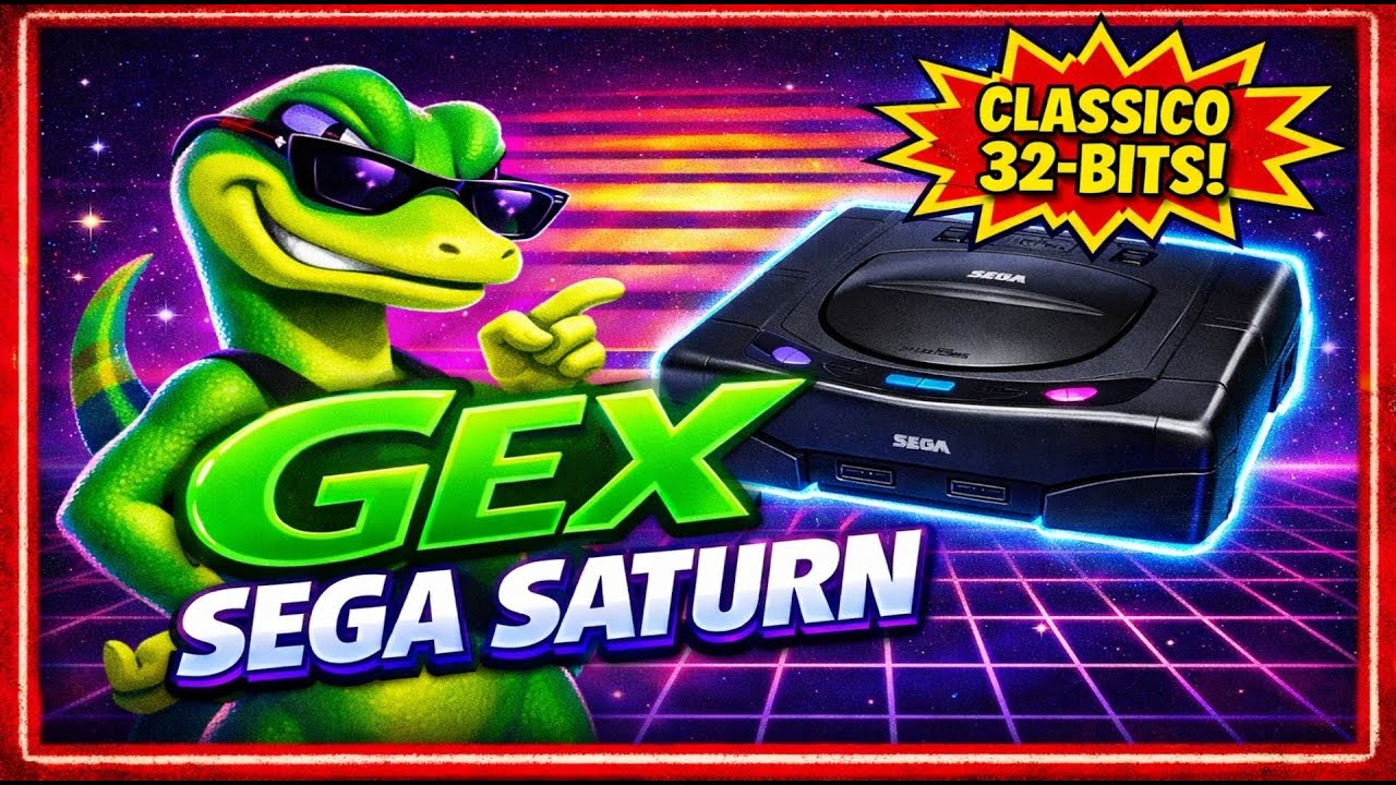 SEGA SATURN - GEX 1995 [PARTE 03]