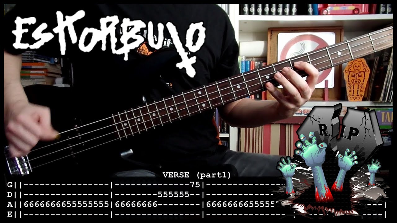 ESKORBUTO - Enterrado vivo ⚰️ (BASS cover with TABS)