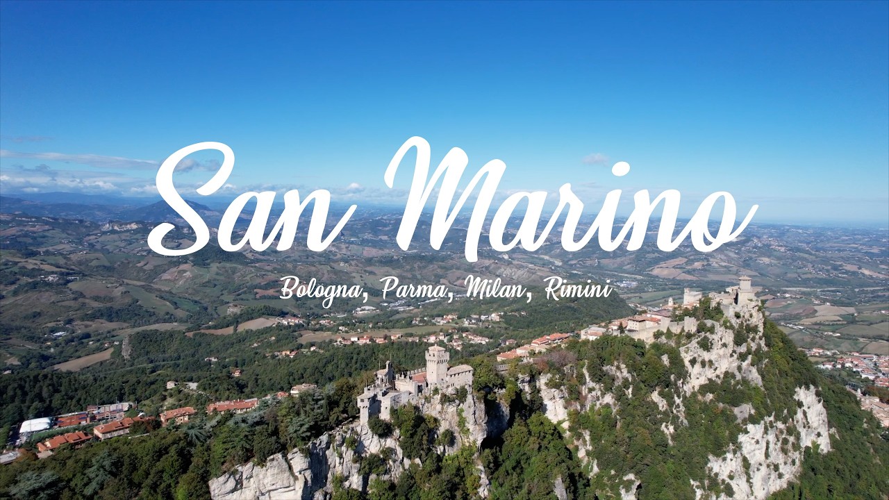 San Marino Road Trip - Bologna, Parma, Rimini, Milan