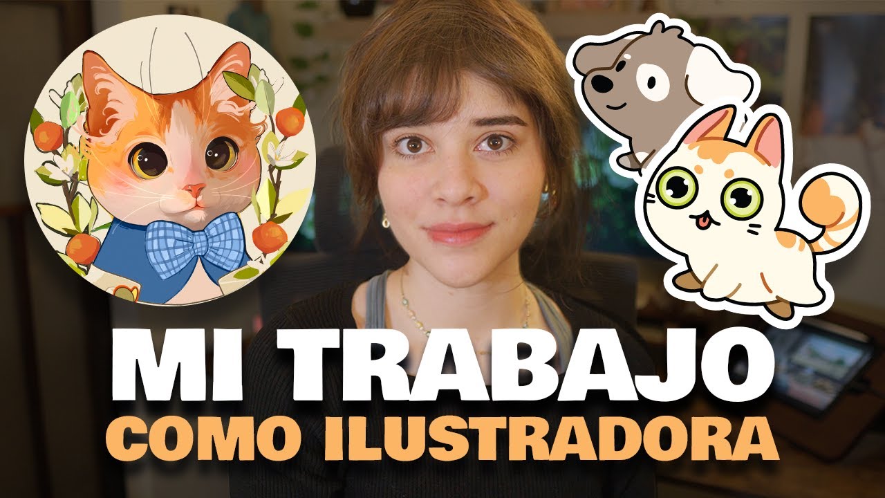 Qu&eacute; hago en mi trabajo como Ilustradora ✏️✨ Art Vlog