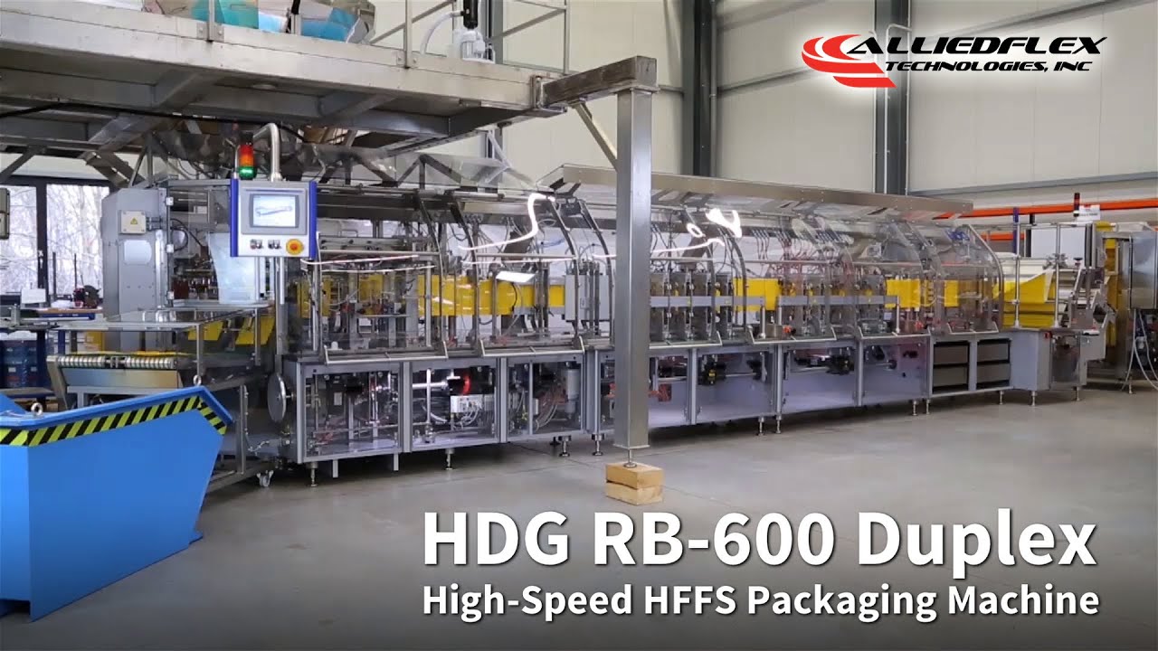 HDG RB 600 Duplex High Speed HFFS Packaging Machine