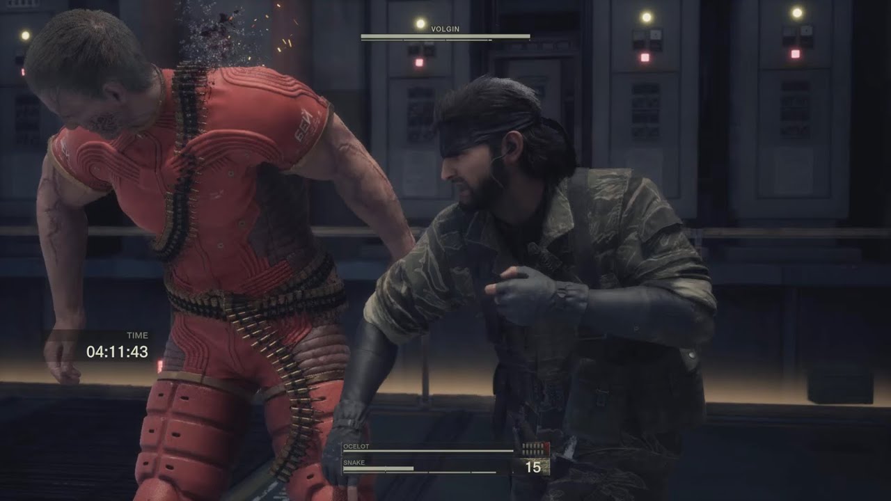 MGSΔ ヴォルギン大佐をCQCのみで倒してみたEXTREMEノーダメージ