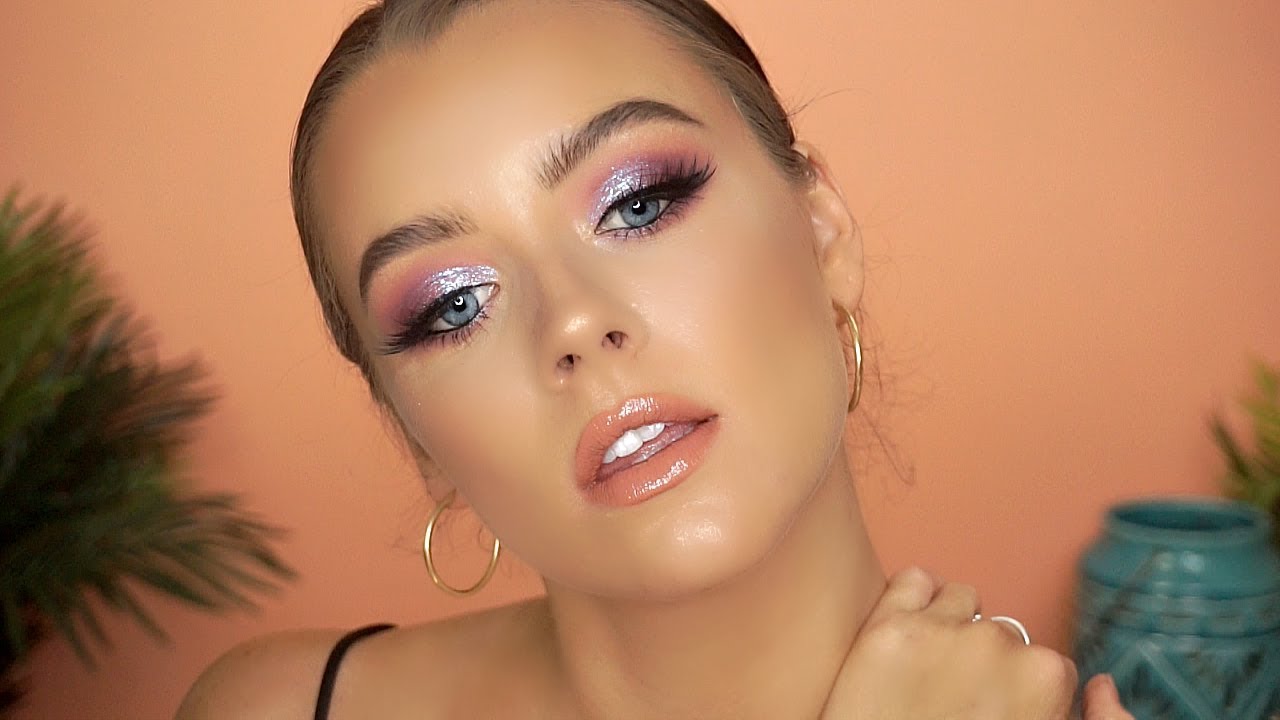 HUDA BEAUTY DESERT DUSK TUTORIAL | Maddie Edwards