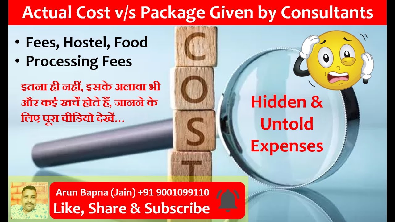 Reality of Package v/s Actual Cost for MBBS | Hidden Expenses, Lowest Fees, No Consultancy Charges