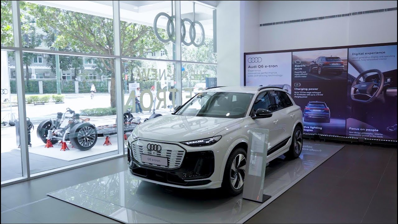 Discover self-driving technology: The all-new Audi Q6 e-tron