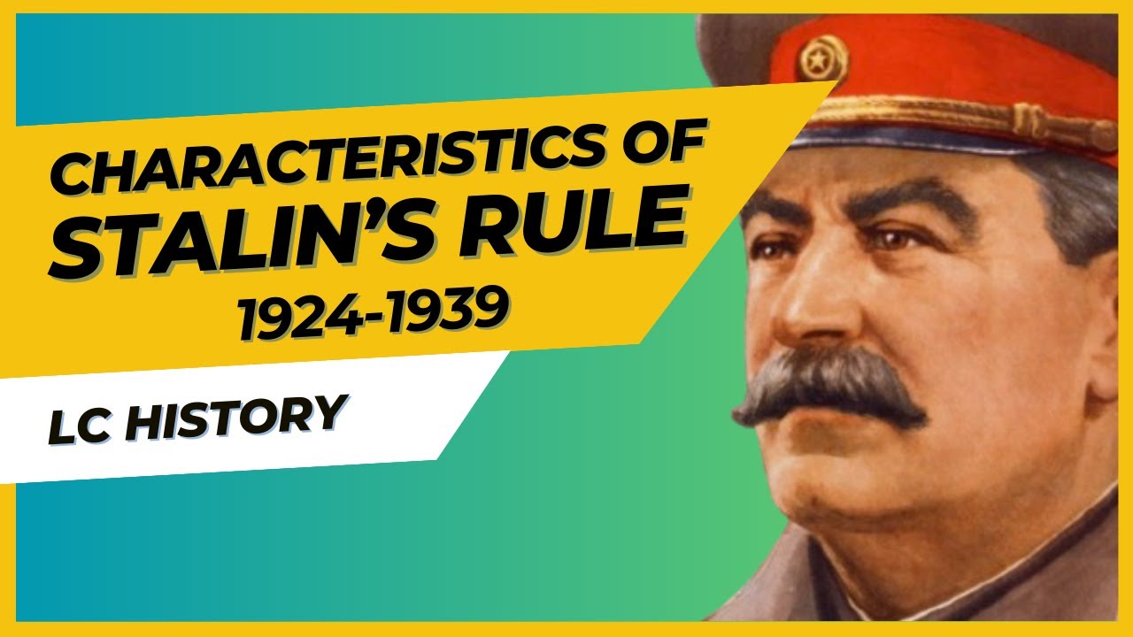 Leaving Certificate History - Stalin's Rule