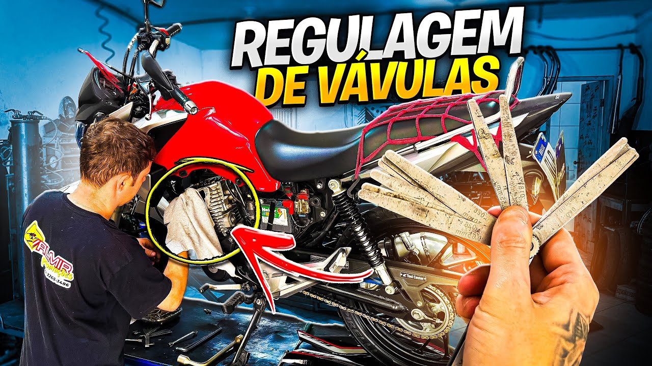 COMO REGULAR AS VÁLVULAS DA CG 160 | MODO CORRETO ⚙️