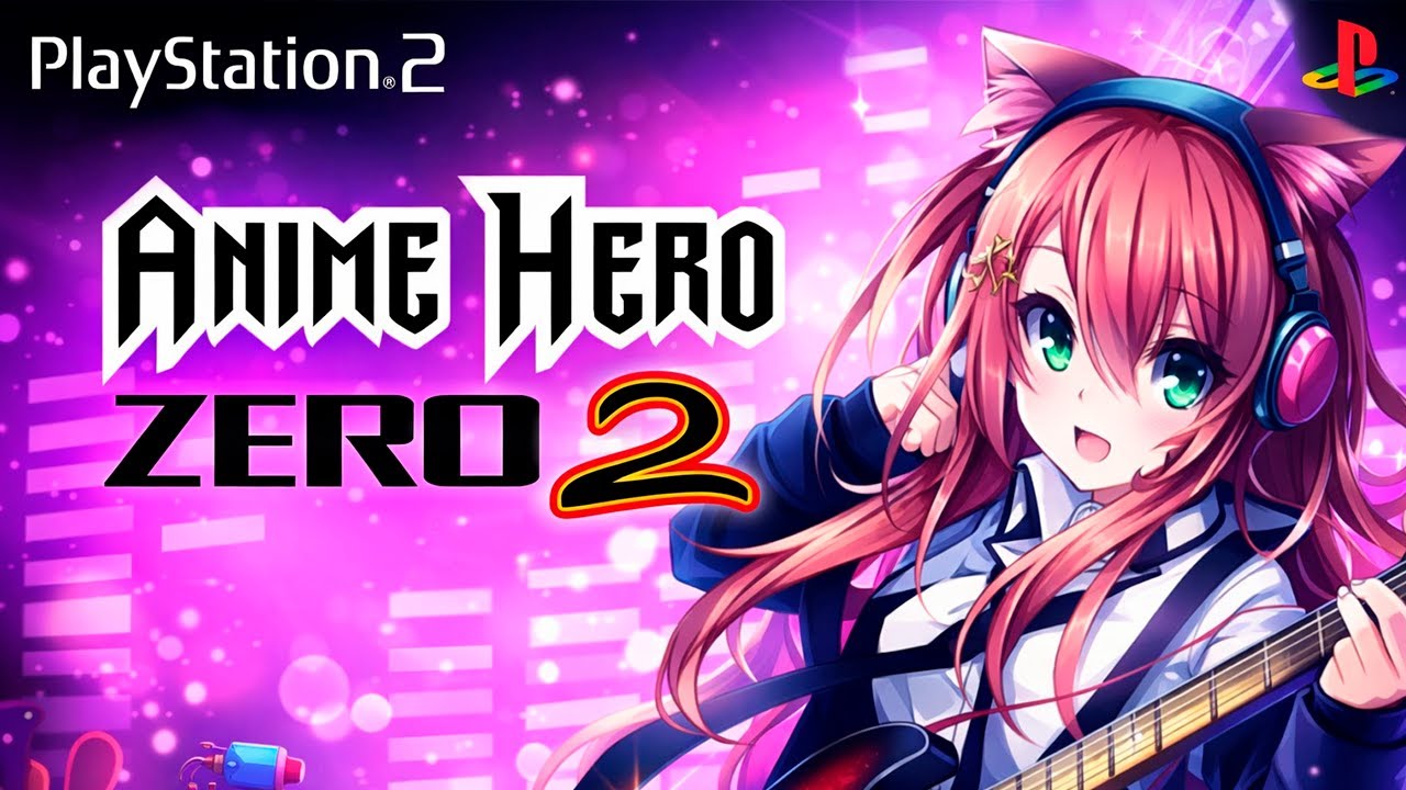 🔥 Guitar Hero Anime Hero Zero II Mod de PS2 para PS3