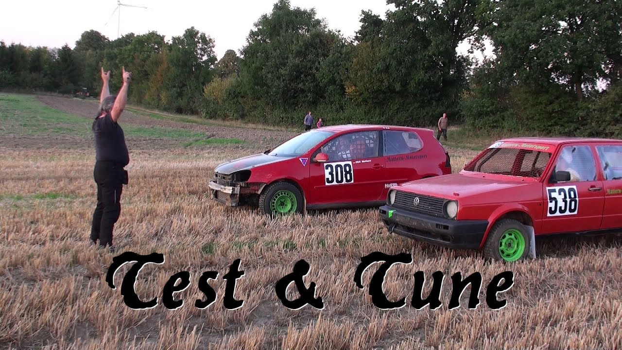 Test n Tune Golf GTI / Golf Syncro - Showdown 7.9.2014 Autocross Mölln - Uelzen