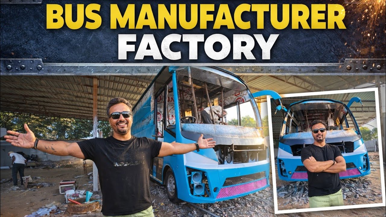 Bus ki manufacturer ase hoti he 🚍😍