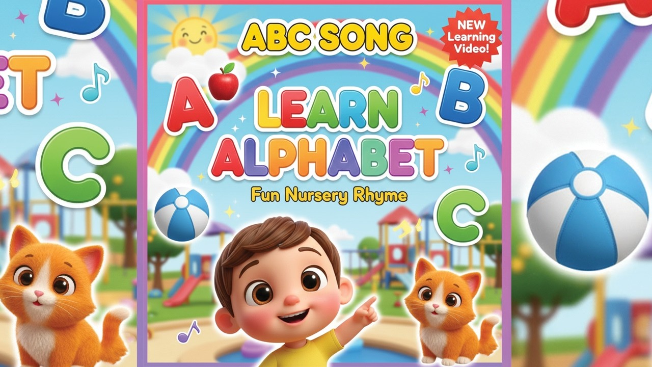 ABC Song for Kids | Learn Alphabet with Fun Nursery Rhyme | Preschool Learning Video 2026
