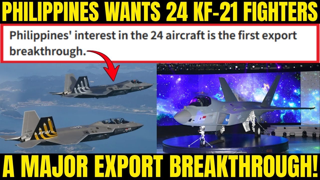 Филиппины хотят 24 истребителя KF-21: экспортный прорыв KF-21 Boramae!