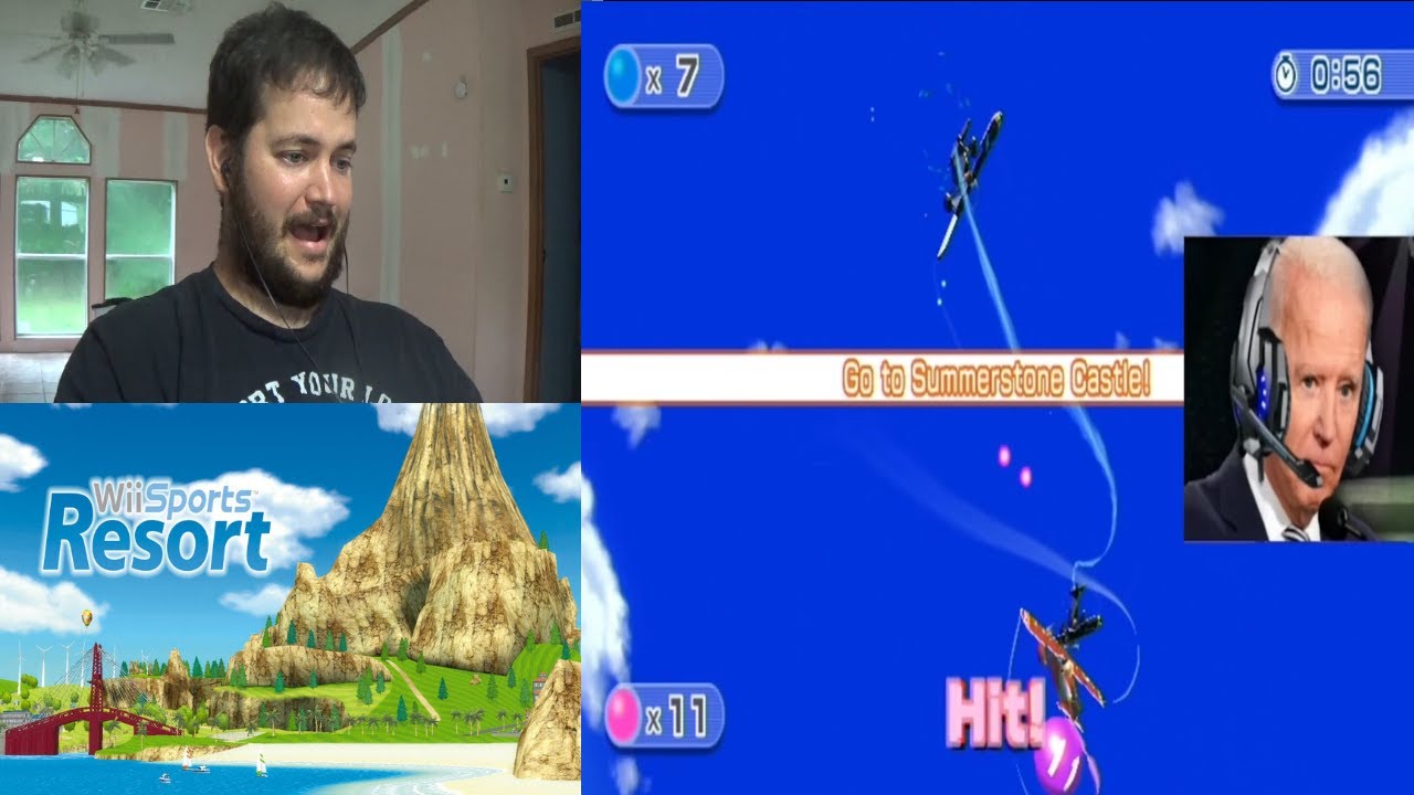 Scourge reacts to US Presidents Play Wii Sports Resort Dogfight