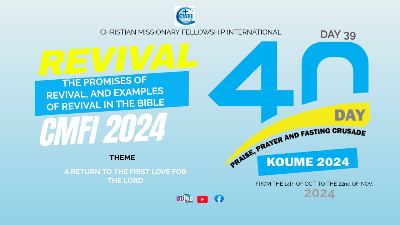 PFC2024 || Day 39 || 1  . CMFI FASTING AND PRAYER CRUSADE 2024