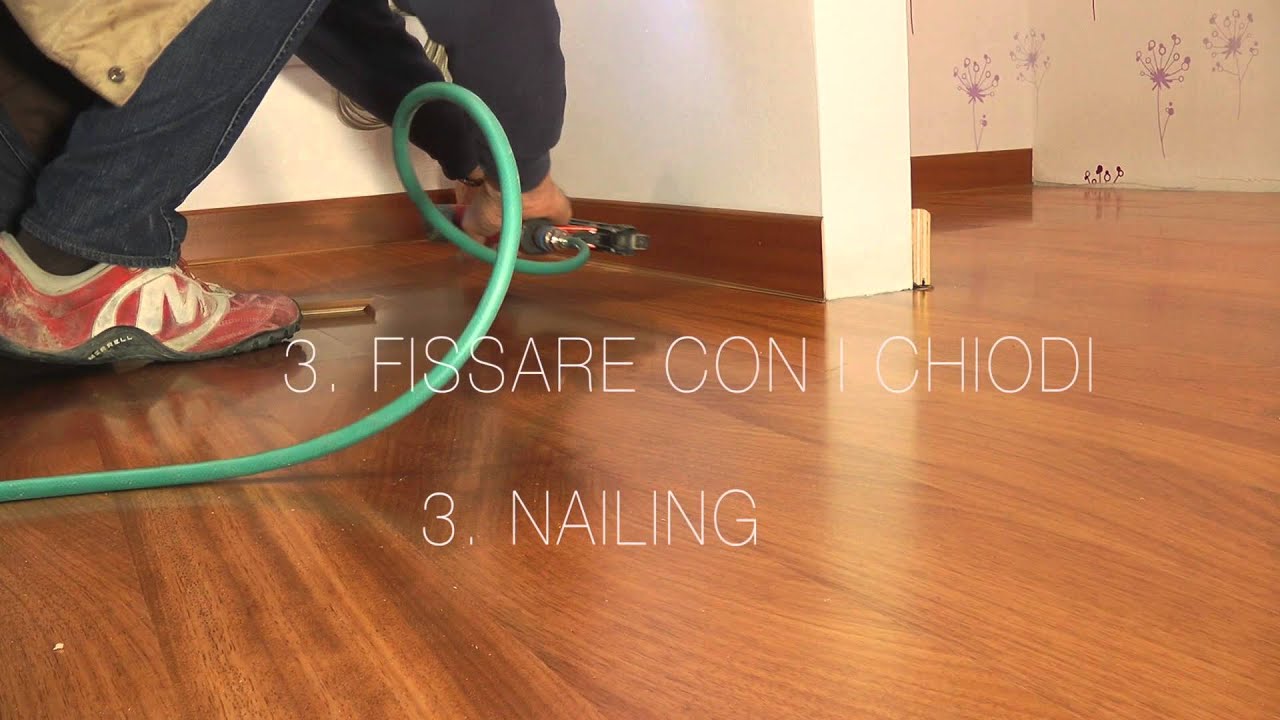 Installation and fit of Acustop&reg; the patented noise insulator skirting board made in Italy