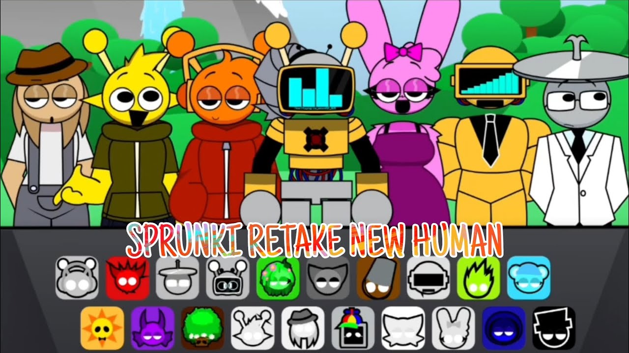 SPRUNKI RETAKE NEW HUMAN 